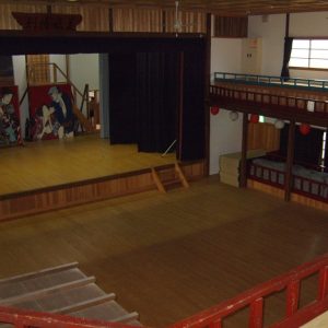 Théâtre traditionnel dans Wakimachi à Mima, Tokushima