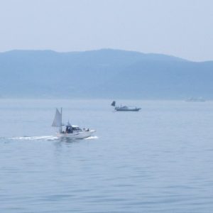 Pêcheurs près d'Ogijima