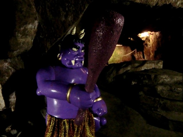 Oni dans la grotte de Megijima