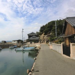 Le port de Kou sur Teshima