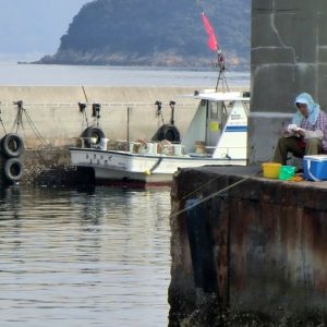 Pêcheur à Naoshima