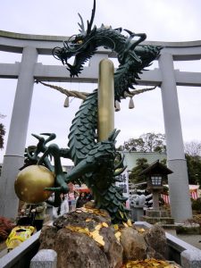 Dragon de Tamura Jinja