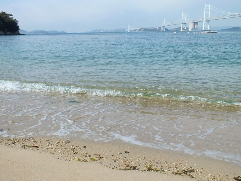 Plage nord sur Shamijima