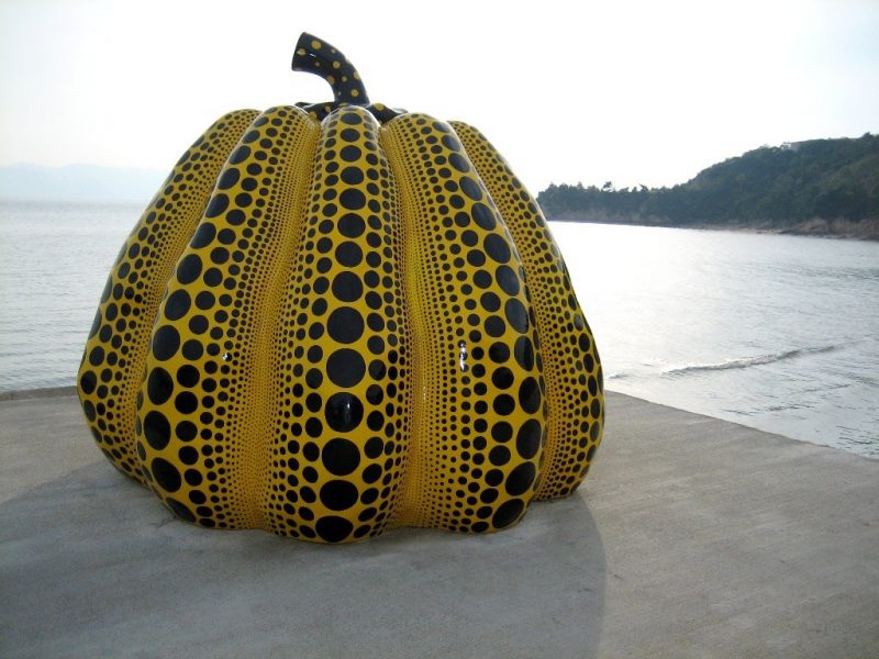 Citrouille sur Naoshima