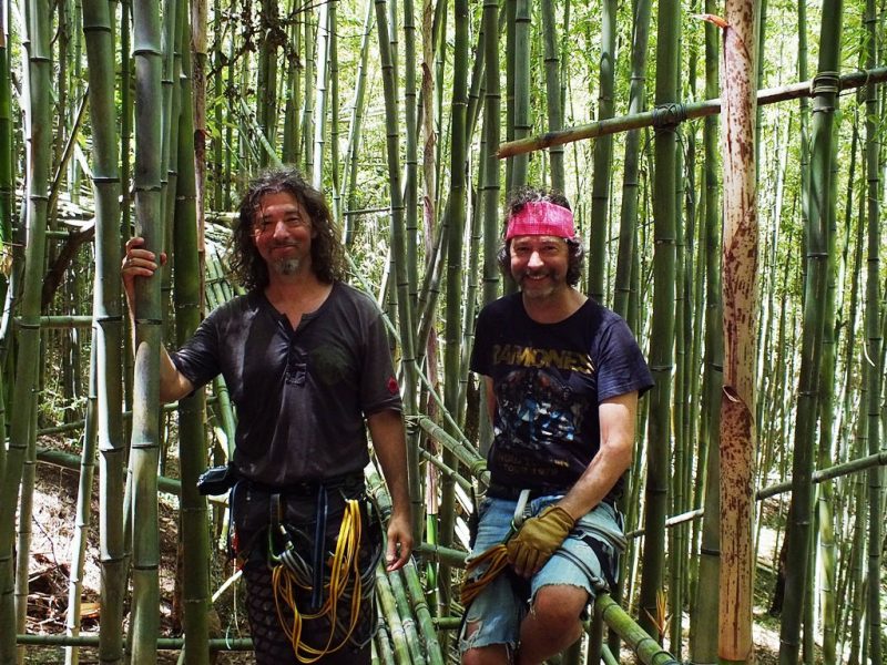 Doug et Mike Starn sur Teshima