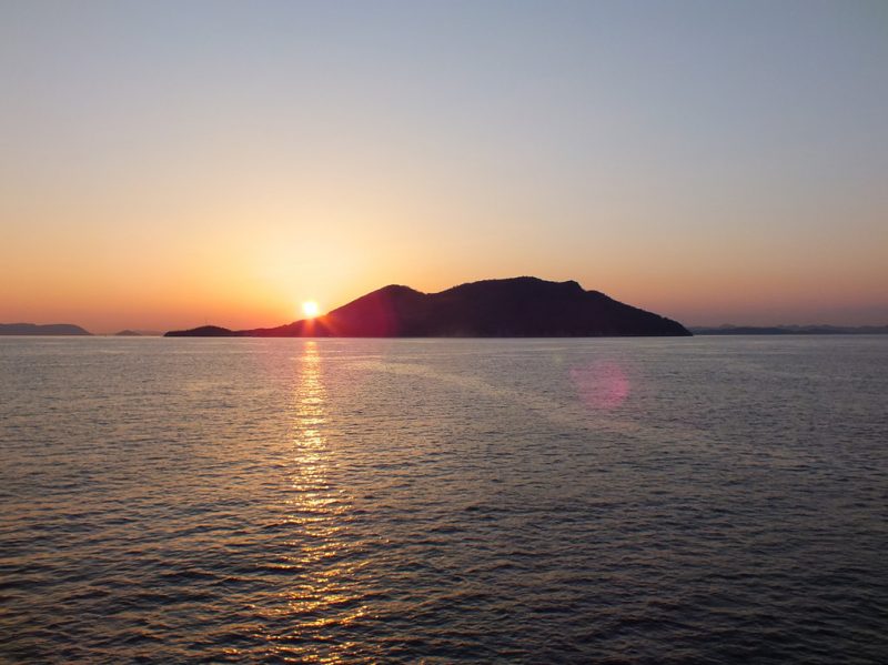 52 - Coucher de Soleil sur Ogijima