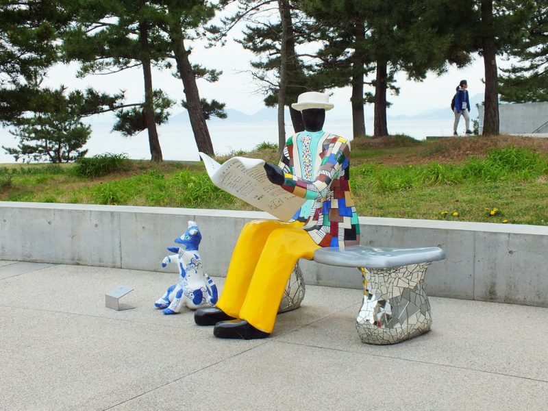 23 - Niki de Saint Phalle - Le Banc